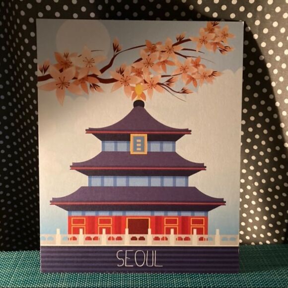 Seoul South Korea 🇰🇷 Print - Picture 2 of 2